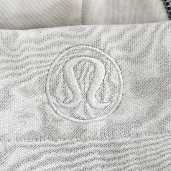 lululemon Bone Scuba Full-Zip Cropped Hoodie size 6 - Picture 12 of 14